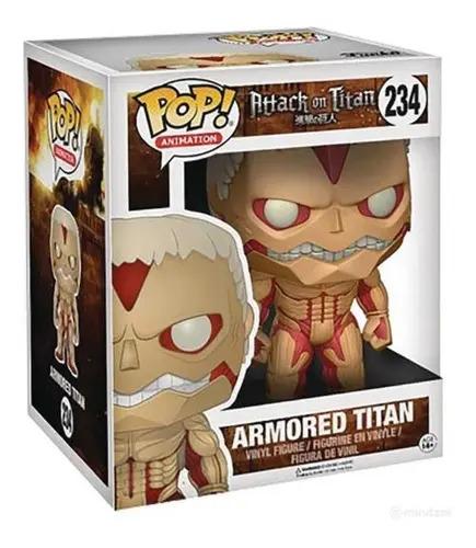 Funko Pop Armored Titan 234: Ataque a los titanes