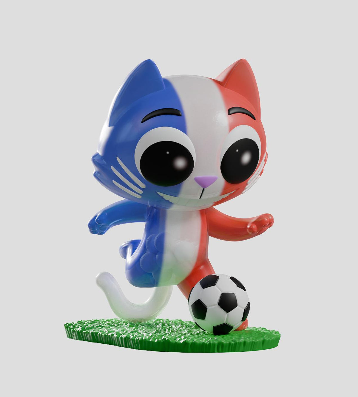 Figura de Colección Blind Box Catbeans Football Series (Kaleidos Creative / Caja Sorpresa)
