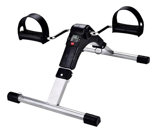 Bicicleta Terapeútica Pequeña Con Pedales Plegables Pedal Ejercitador Ele-gate Plegable Lcd Ajustable