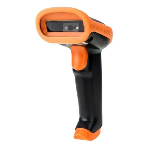Lector Escáner Codigo Barras Qr Inalámbrico Recargable Color Negro Ele-Gate