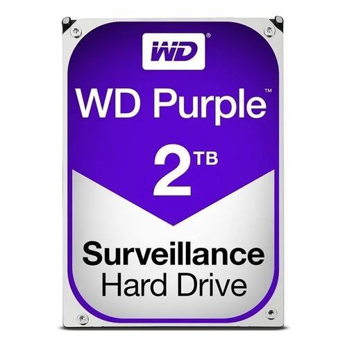 interno Western Digital WD Purple WD20PURZ 2TB púrpura