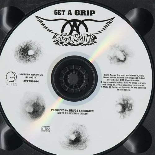 Cd Aerosmith Get A Grip Edicion Especial Piel Vaca
