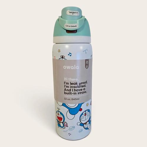 Termo Owala Free Sip 32 Oz- Doraemon El Gato Cósmico 946ml