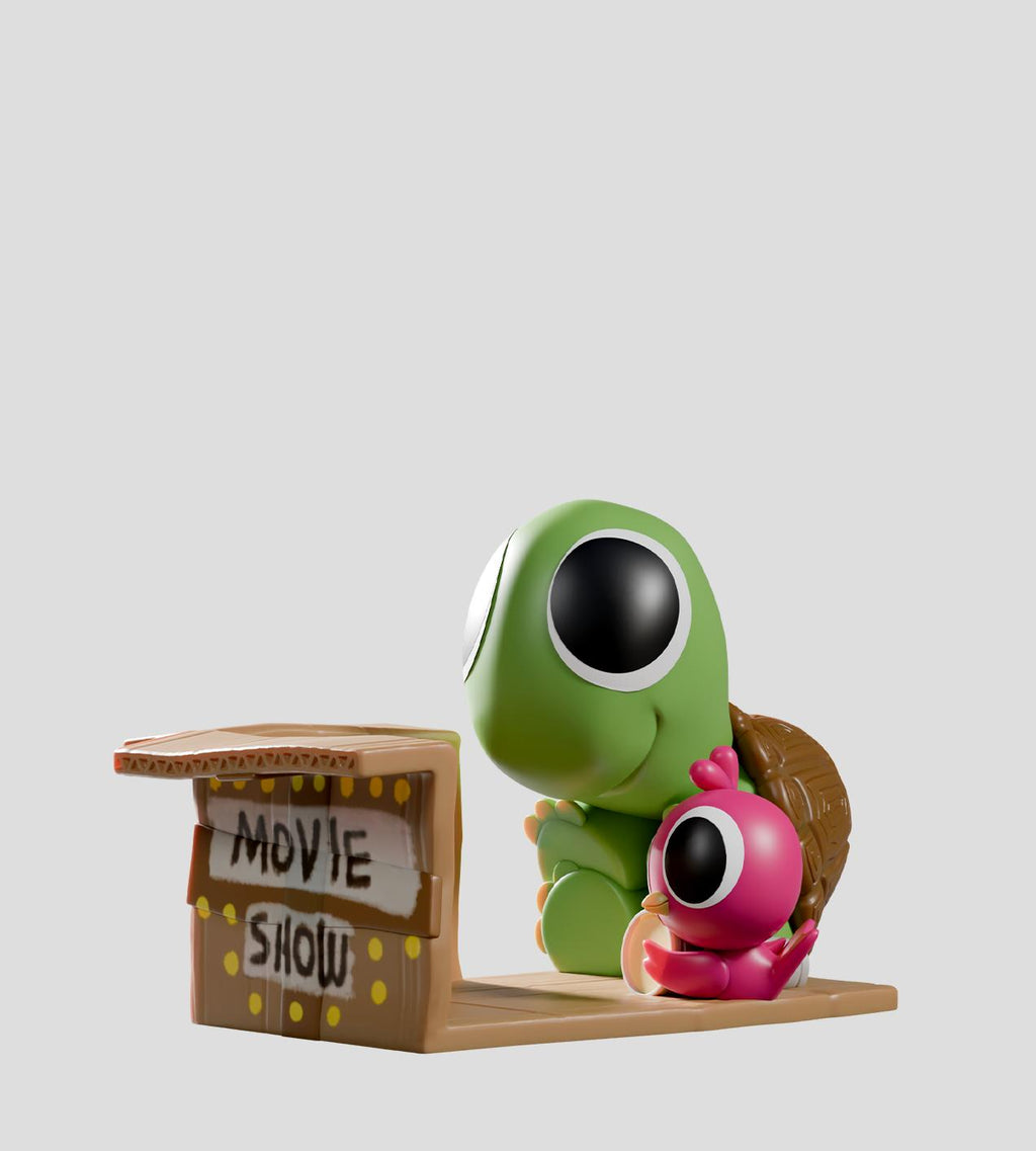 Figura de Colección Blind Box Box Turtle & Bird Series (Kaleidos Creative / Caja Sorpresa)