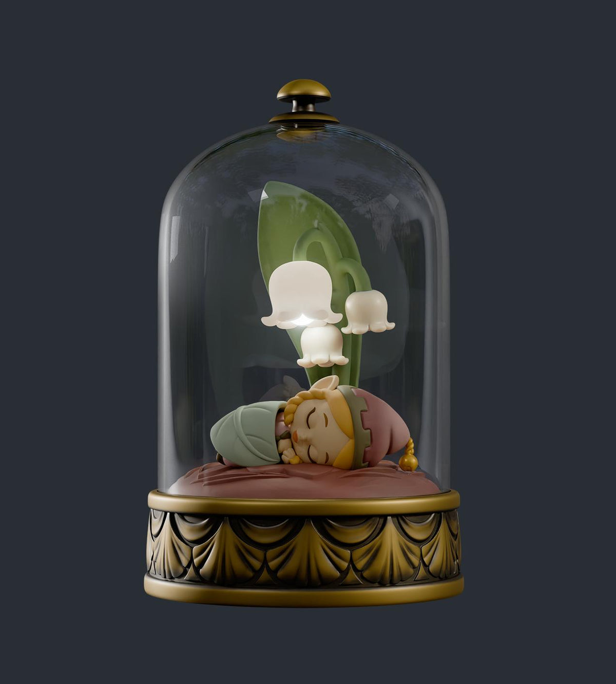 Caja Sorpresa Cloche Fairies Lantern Series Kaleidos Creative