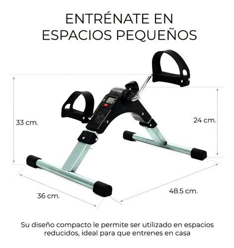 Bicicleta Terapeútica Pequeña Con Pedales Plegables Pedal Ejercitador Ele-gate Plegable Lcd Ajustable