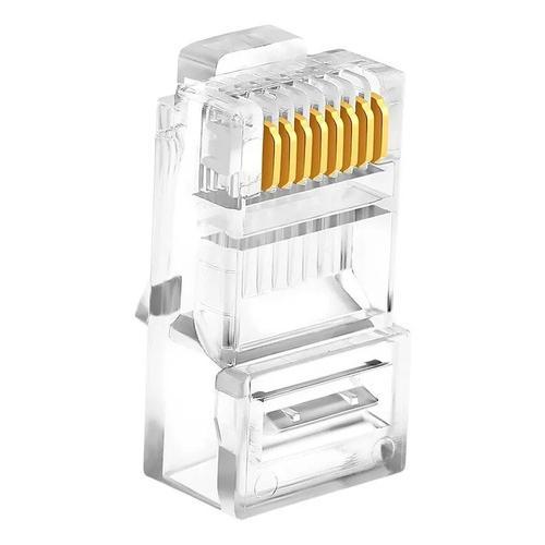 Conectores Plug Cirstal 100pz Compatibles Cat 5e Ele-gate