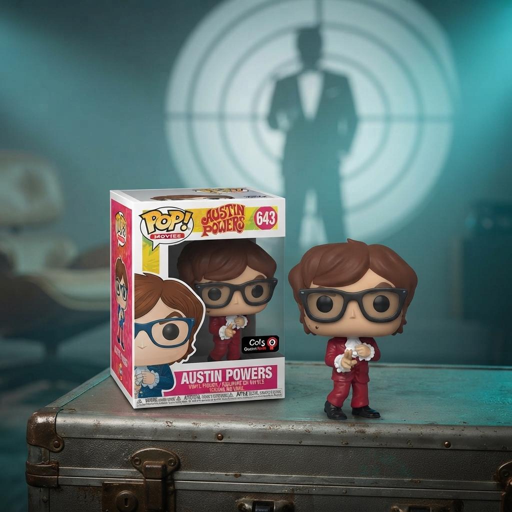 Figura Coleccionable Funko Pop! Movies: Austin Powers #643 - Edición Especial Vinyl Figure