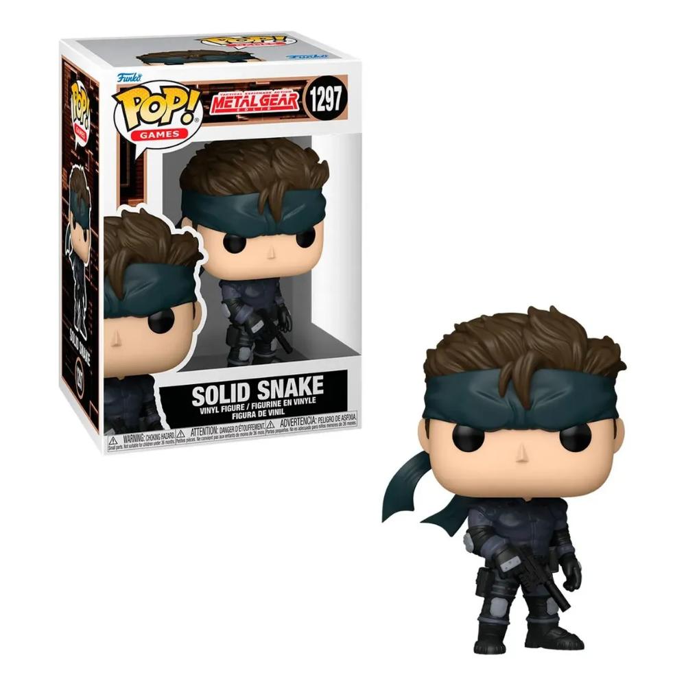 Funko Pop Solid Snake #1297 Metal Gear Solid Original