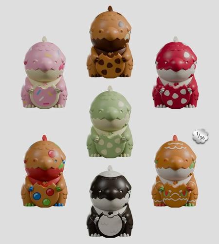 Figura coleccionable Kaiju Cookies Kaleidos Creative Blind Box