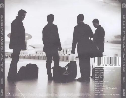 Cd U2 All That You Cant Leave Behind
