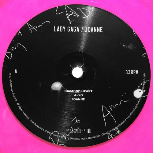 Lady Gaga Joanne Vinilo Rosa Marmoleado Edicion 2 Lps