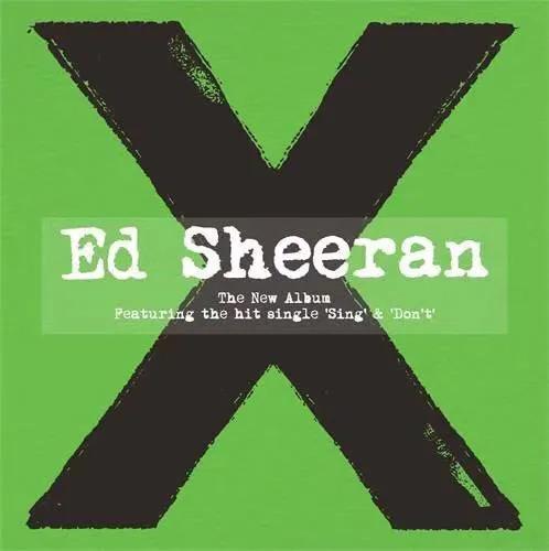 Cd Ed Sheeran Multiply X Thinking Out Loud Sing Don't