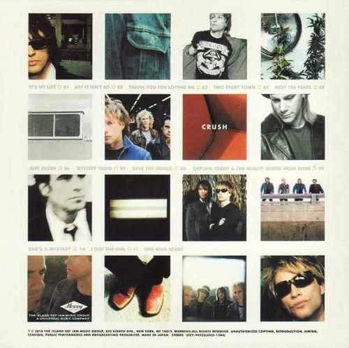 Cd Bon Jovi Crush Edicion Limitada Japonesa Obi
