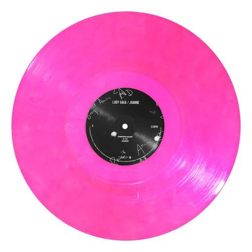 Lady Gaga Joanne Vinilo Rosa Marmoleado Edicion 2 Lps