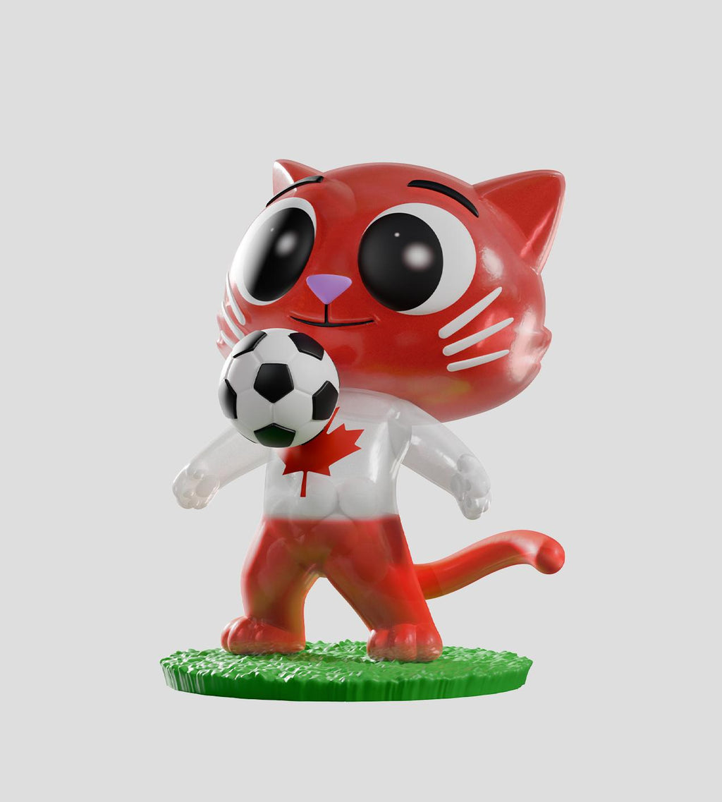 Figura de Colección Blind Box Catbeans Football Series (Kaleidos Creative / Caja Sorpresa)