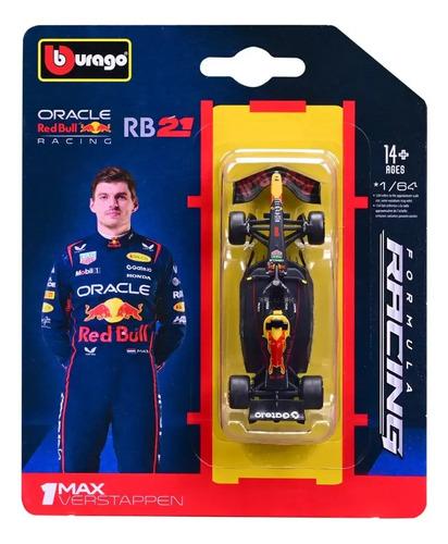 Auto Burago Race Oracle Redbull Rb21 2025 Escala 1:64 Max #1