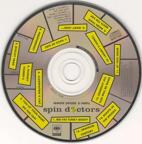 Cd Spin Doctors Turn It Upside Down Edición Japonesa Obi