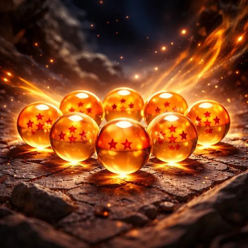 Set Esferas Del Dragon Dragon Ball Z 7 Piezas Estuche Caja