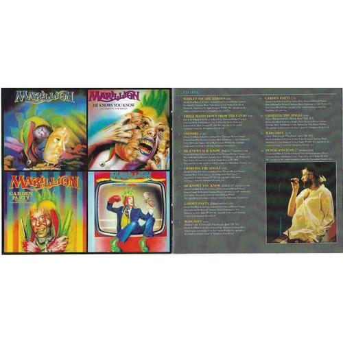 Disco Box Set CD Marillion The Singles 82-88 CD
