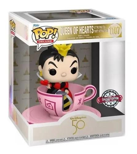 Reina De Corazones 1107 Deluxe Pop Funko Alice Disney
