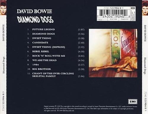 Cd David Bowie Diamond Dogs Edición Japonesa Con Obi