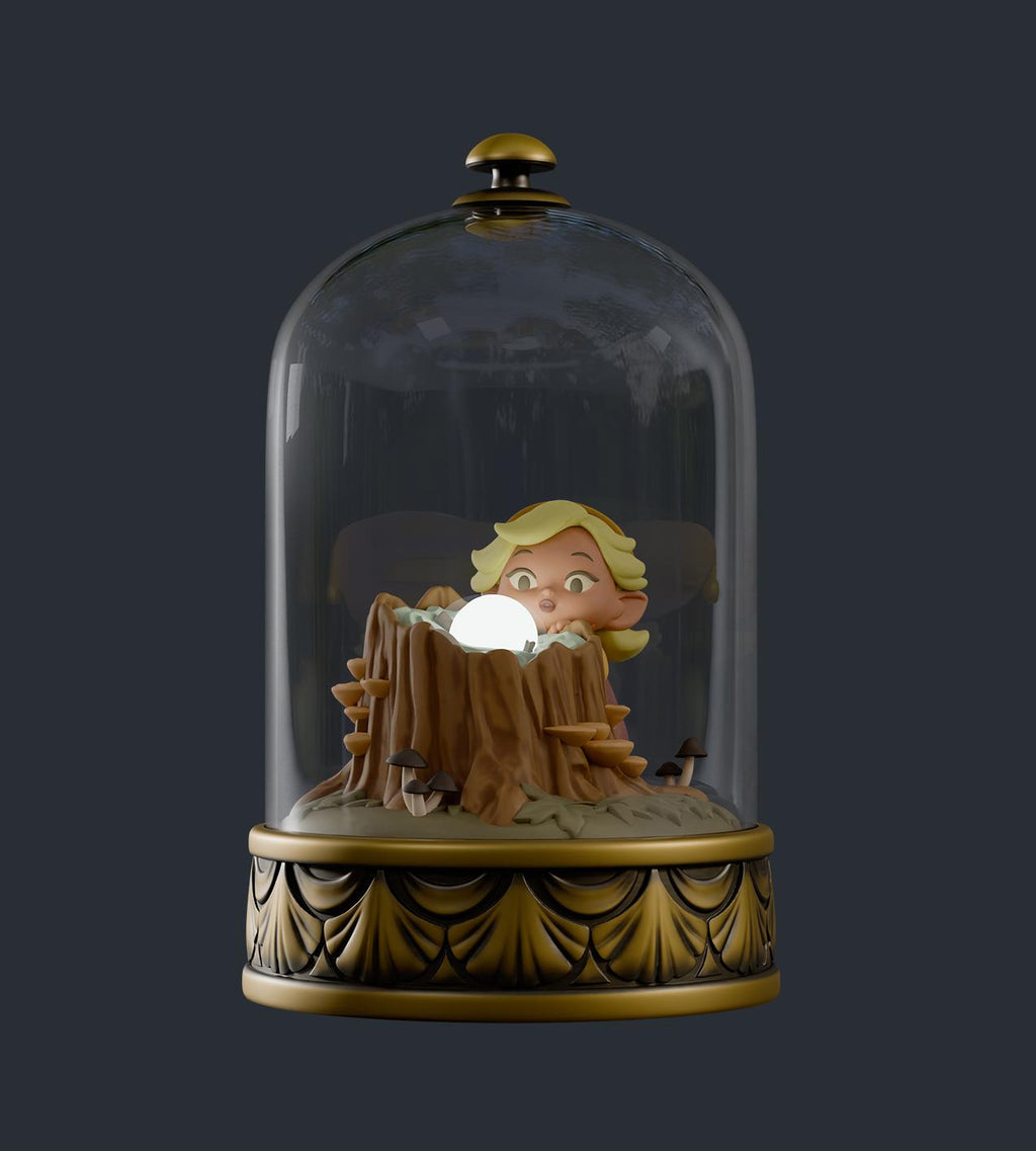 Caja Sorpresa Cloche Fairies Lantern Series Kaleidos Creative