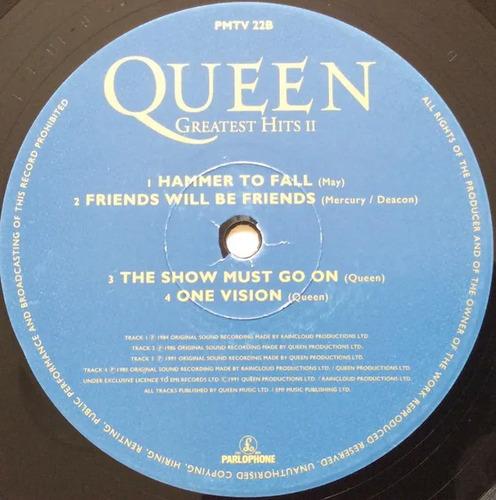 Lp Queen Greatest Hits Ii Original Parlophone Under Pressure
