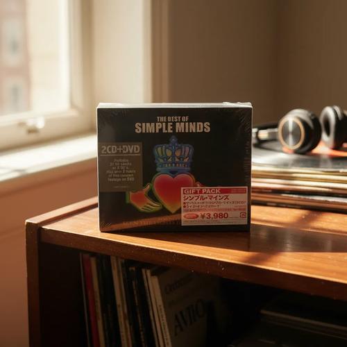 Simple Minds The Best Of Gift Pack 2 Cd + Dvd Original