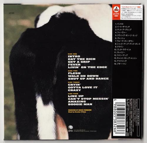 Cd Aerosmith Get A Grip Edicion Japonesa Mini Lp Con Obi