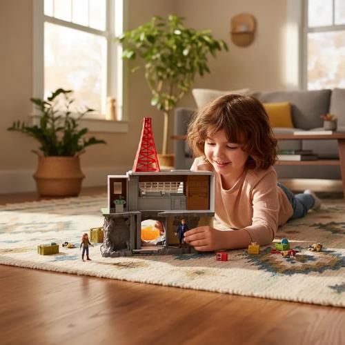 Jazwares Stranger Things Squak Hq Playset Multicolor