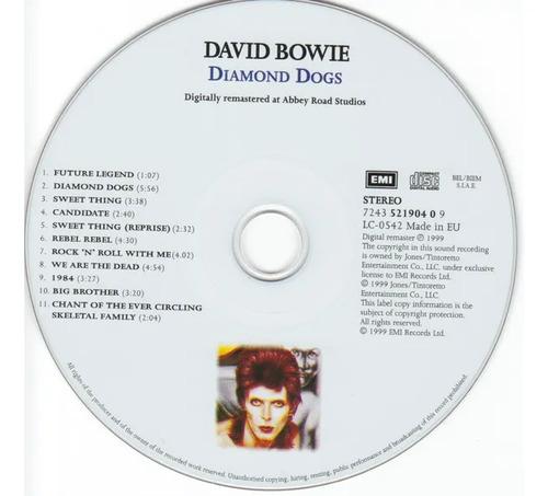 Cd David Bowie Diamond Dogs Edición Japonesa Con Obi
