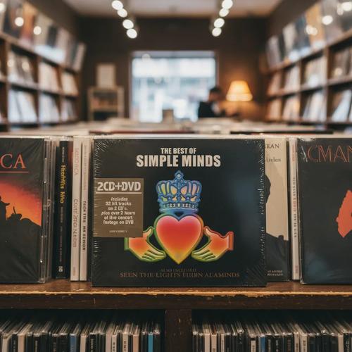 Simple Minds The Best Of Gift Pack 2 Cd + Dvd Original