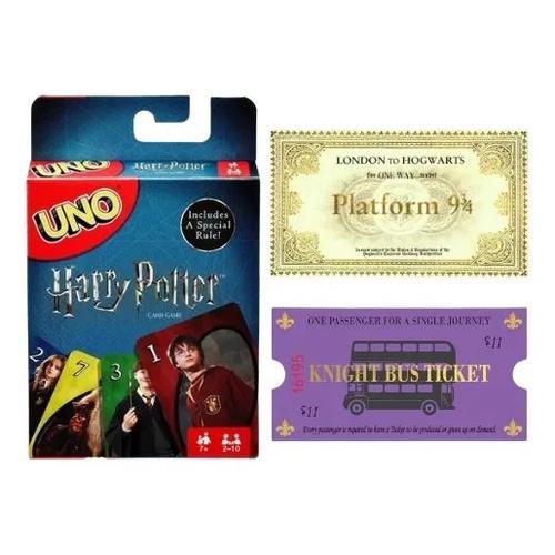 Juego De Cartas Uno Harry Potter Mattel B3280