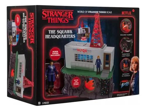 Jazwares Stranger Things Squak Hq Playset Multicolor