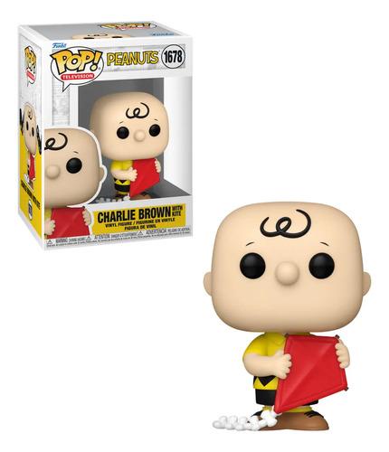 Figura Funko Pop Television Peanuts Charlie Brown With Kite 1678