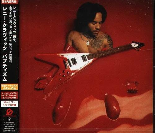Cd Lenny Kravitz Baptism Edición Japonesa Con Obi Strip