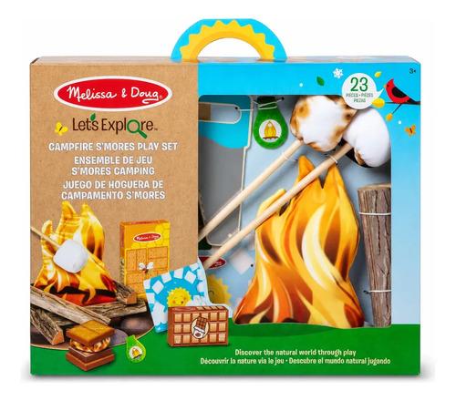 Melissa & Doug 6073953 Campfire S'mores Juego