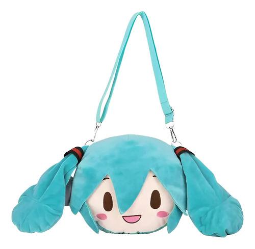 Bolso De Peluche Hatsune Miku Kawai Regalo Detalle 25cm