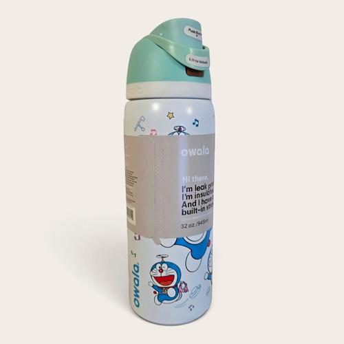 Termo Owala Free Sip 32 Oz- Doraemon El Gato Cósmico 946ml