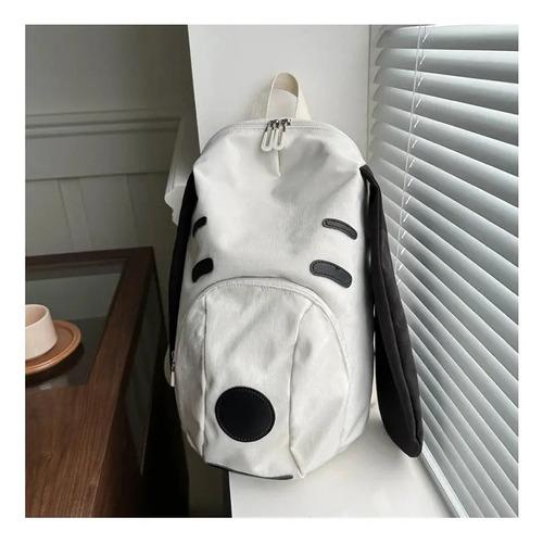 Mochila Snoopy Rostro Perro Mejor Amigo Divertido Clásico 37cm