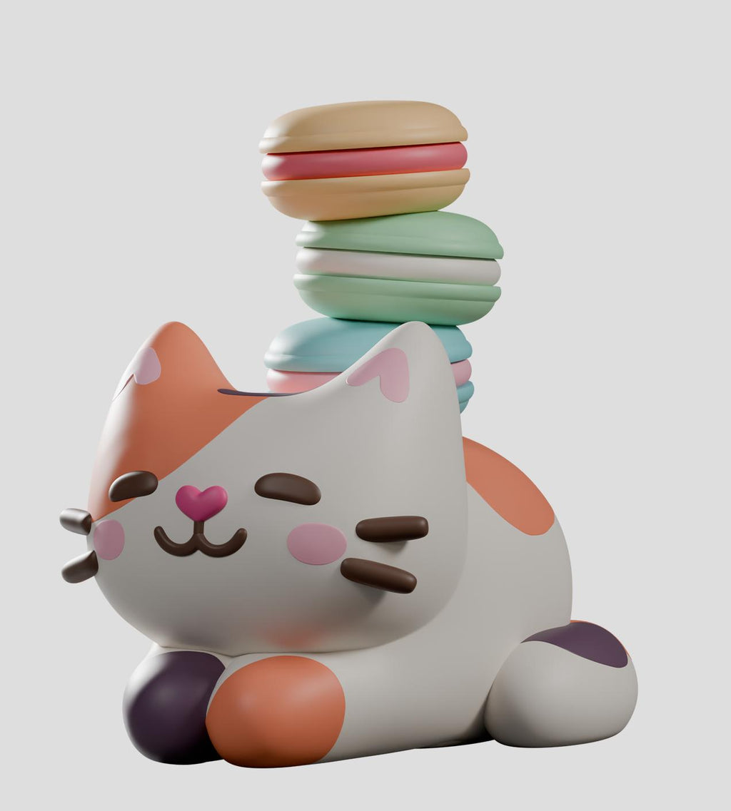 Figura de Colección Blind Box Bake Me A Cat Series (Kaleidos Creative / Kim-Joy)