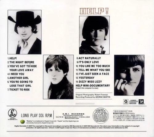 Cd The Beatles Help Japones Obi Strip Remasterizado Raro