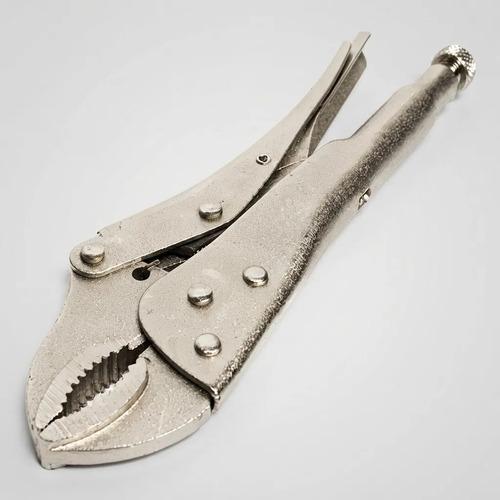 Pinza De Presion Mordaza Curva De Acero Gj-373
