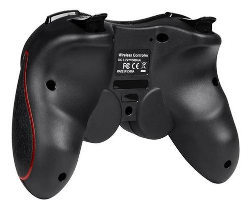 Control para Juegos joystick inalámbrico Ergonomico Bluetooth Multiplataforma Android/ios Color Negro Rojo Ele-Gate Facil de Usar