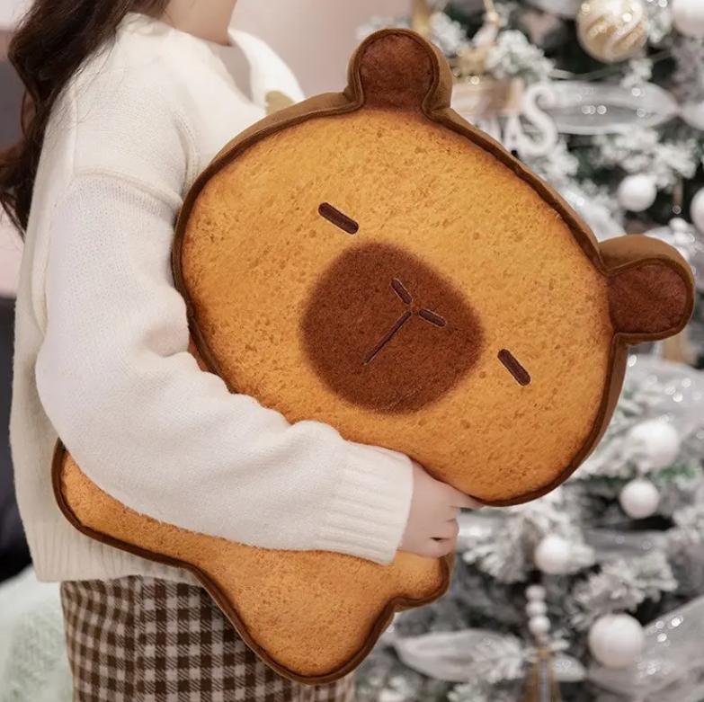 Peluche Galleta Capibara Divertido Cookie Capi 50cm Regalo perfecto
