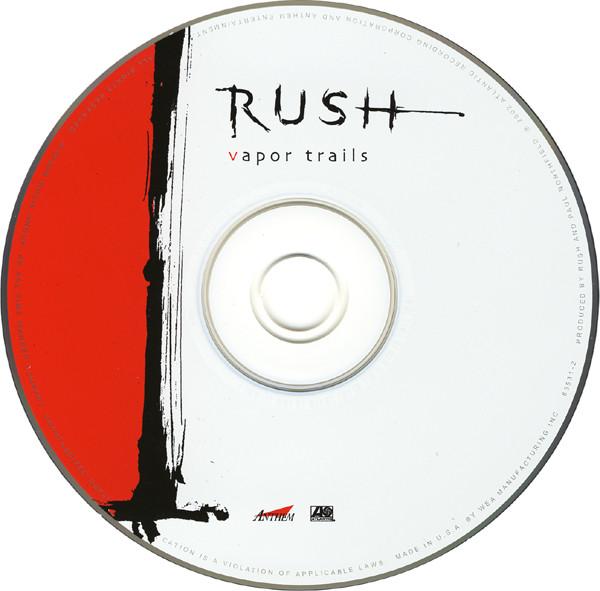 CD Rush Vapor Trails Album Prog Rock Metal Importado Nuevo