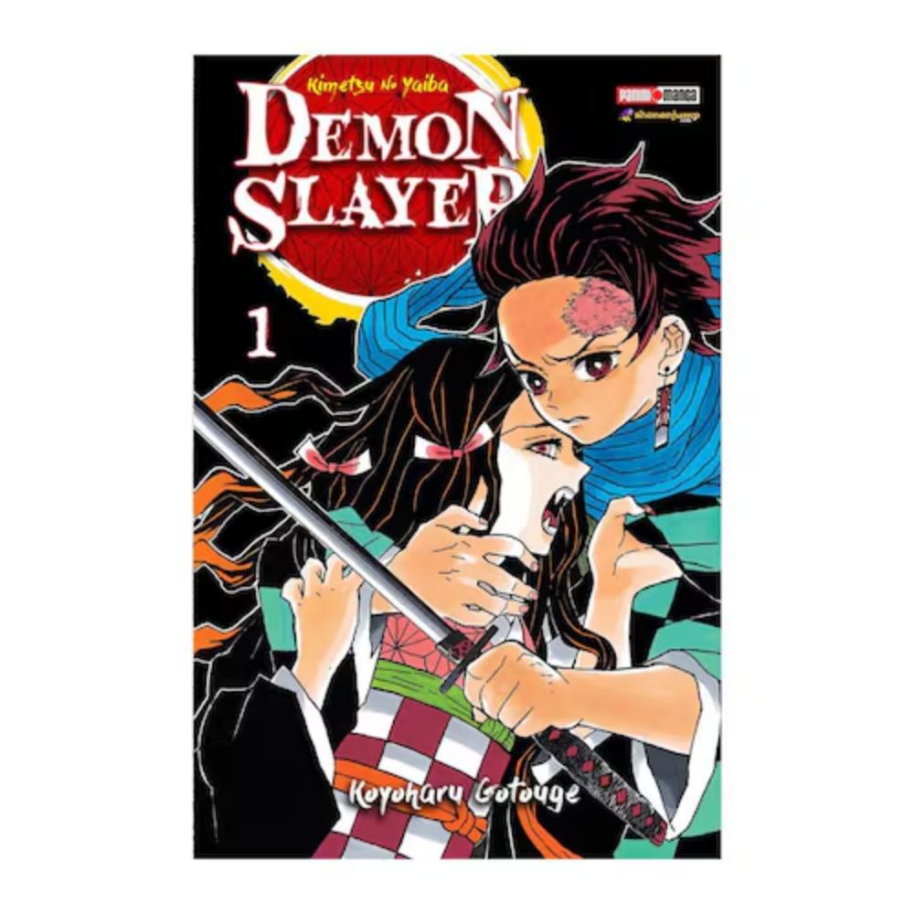 Demon Slayer Kimetsu No Yaiba Tomo 1 Editorial Panini Manga