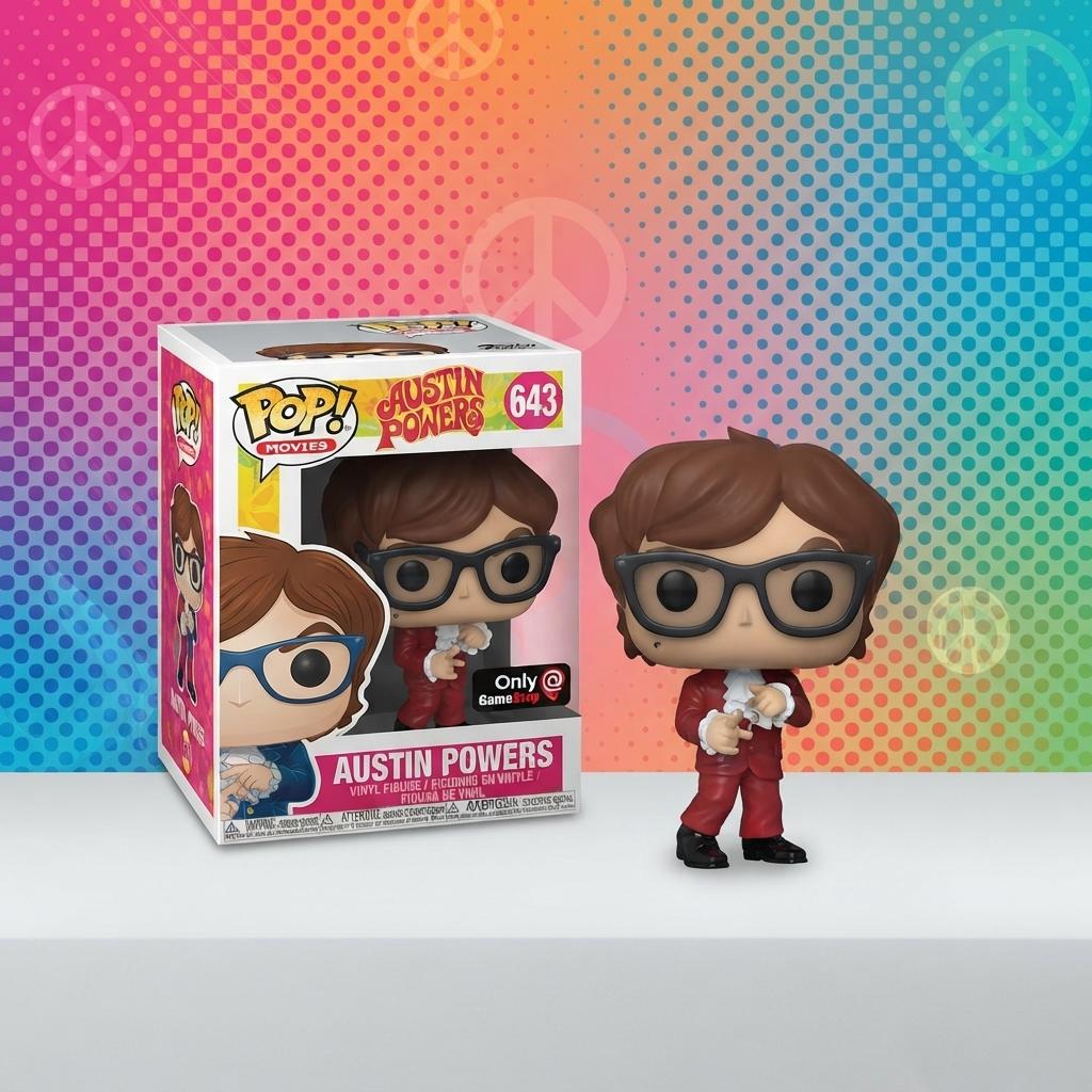 Figura Coleccionable Funko Pop! Movies: Austin Powers #643 - Edición Especial Vinyl Figure