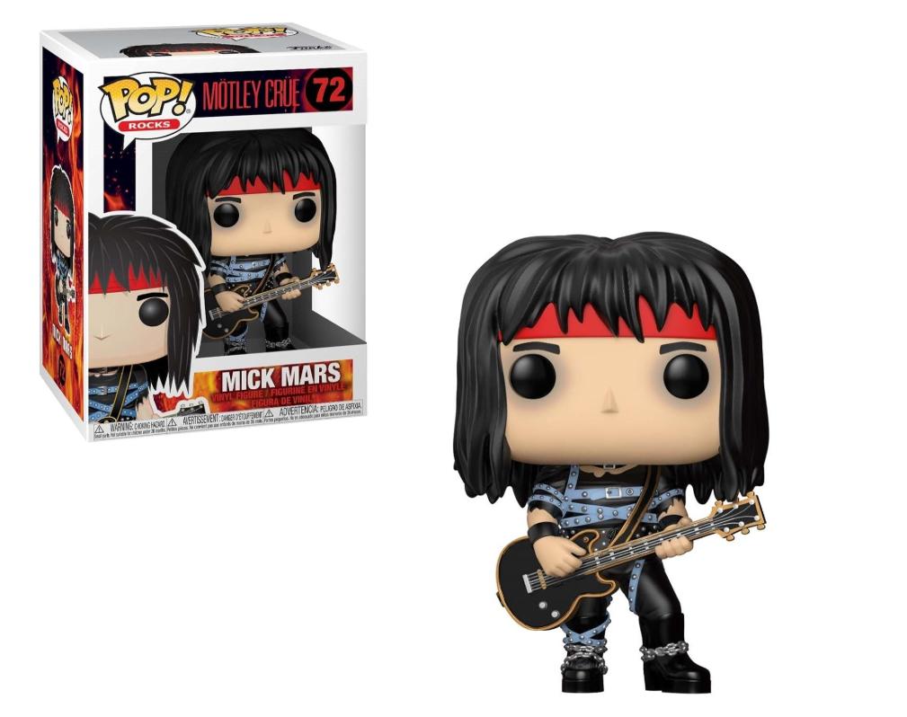 Figura FUNKO POP Rocks #72 - Mick Mars Motley Crue